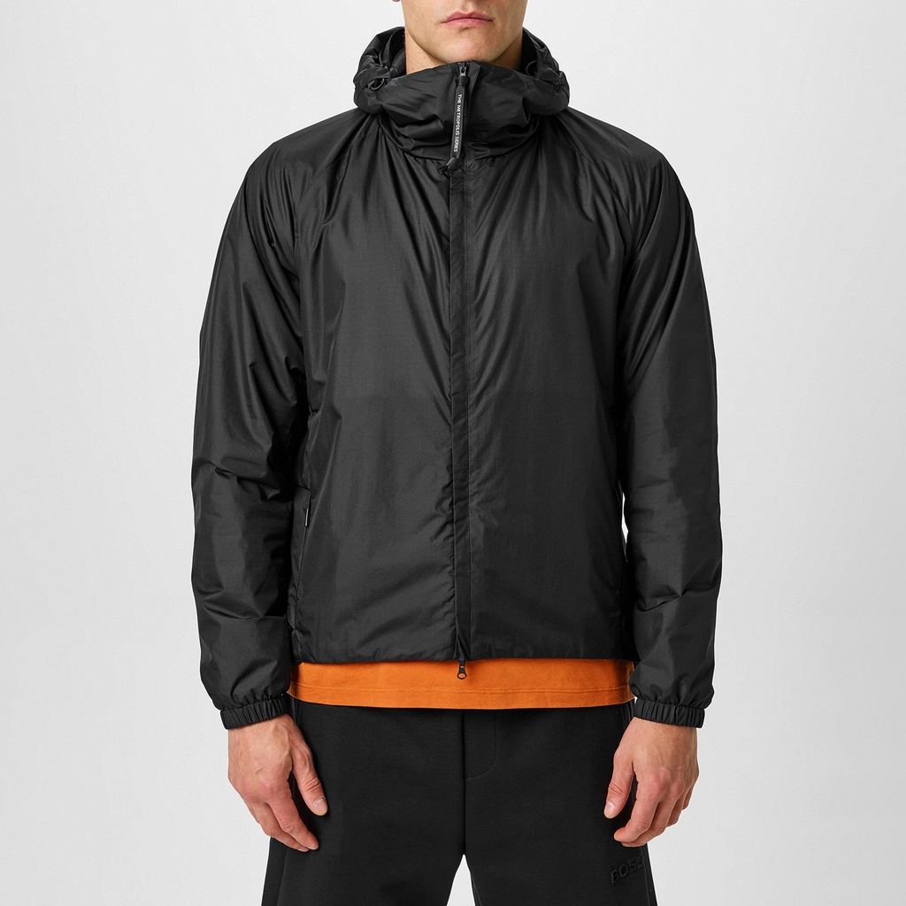 CP Company Metropolis Series Pertex® Padded Hooded Jacket - Black 999